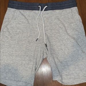 Old Navy Grey Drawstring Shorts